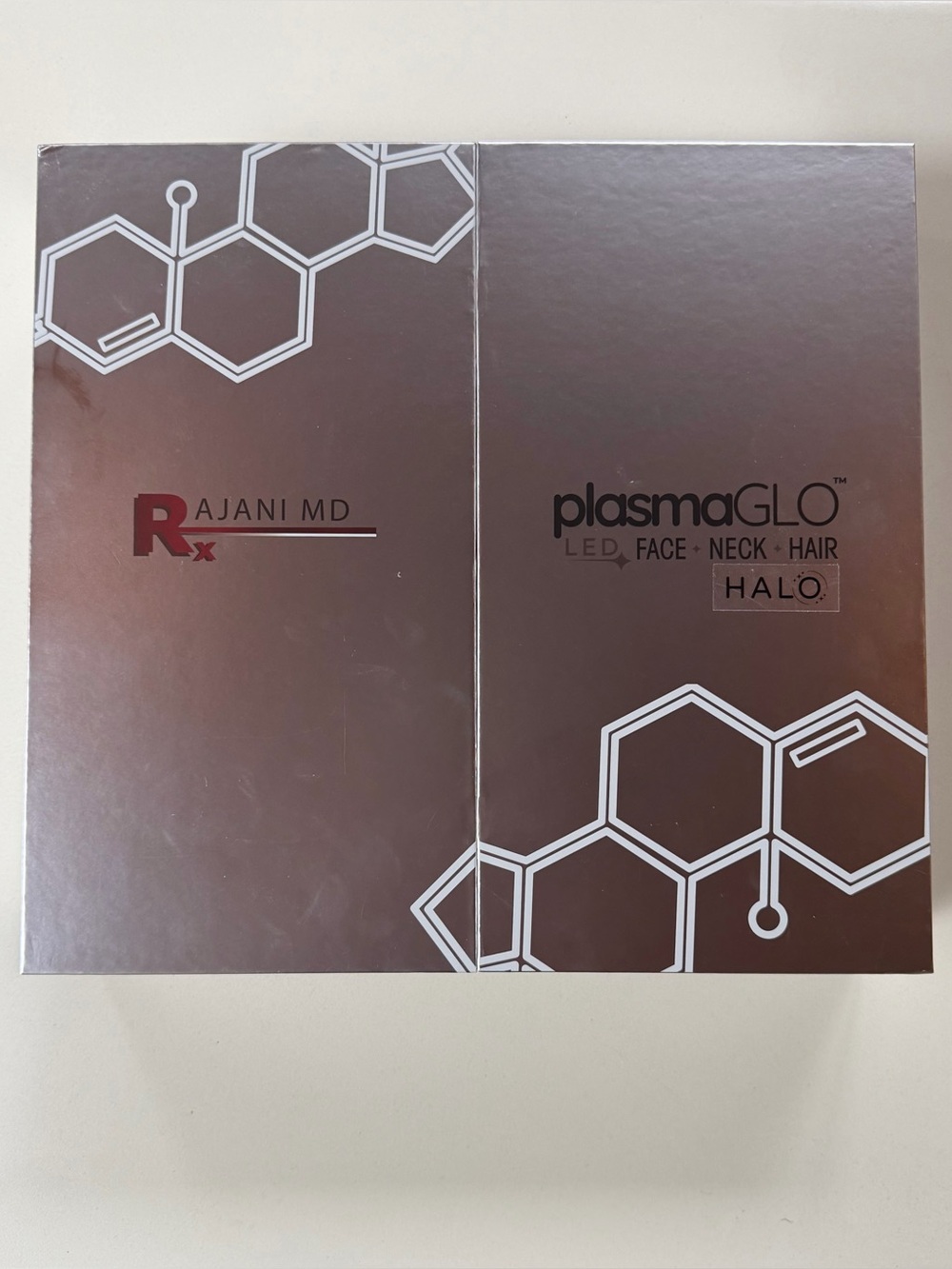 Rajani MD PlasmaGLO HALO LED Face Neck Hair Red Light Mask PEMF $750
